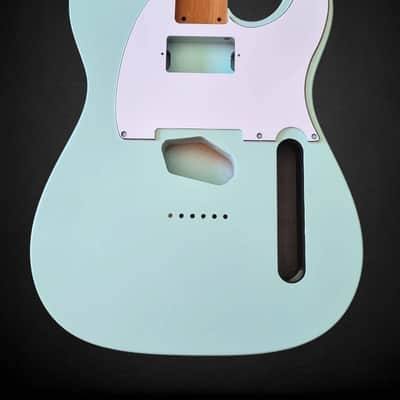 Body Telecaster Sonic Blue, Satin Nitro, HS image 8