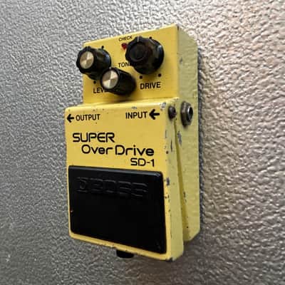 Boss SD-1 Super OverDrive MIJ (Black Label) 1981 - 1988 image 3