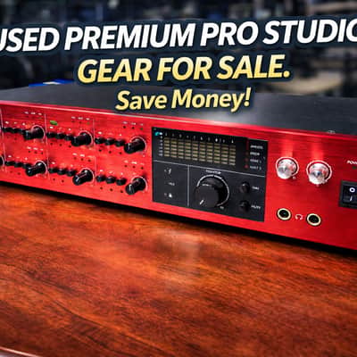 Focusrite Clarett 8PreX - Gearspace