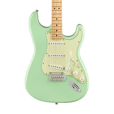 Fender Limited Edition Player Stratocaster Electric Guitar, Maple FB, Surf Green image 3