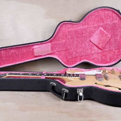 Epiphone Casino MIJ 1996 Natural Export Market Version Tereda Maple Neck Made in Japan w/ Hard Case image 2