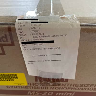 Korg MS-20 Mini – New, Unopened (2013) image 7