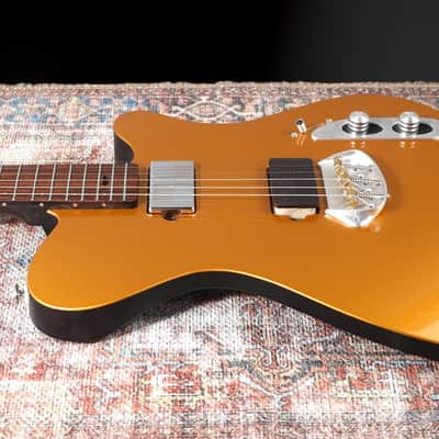 Tao Guitars T-Bucket "J.P.S" - Gold / Black w/ Bucket Bridge. NEW, (Authorized Dealer) image 5