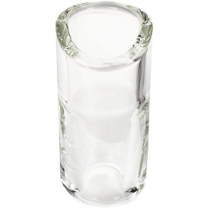 Mint The Rock Slide GRS-LC Clear Moulded Glass Guitar Slide, Large, Ring Size 10-12 image 1