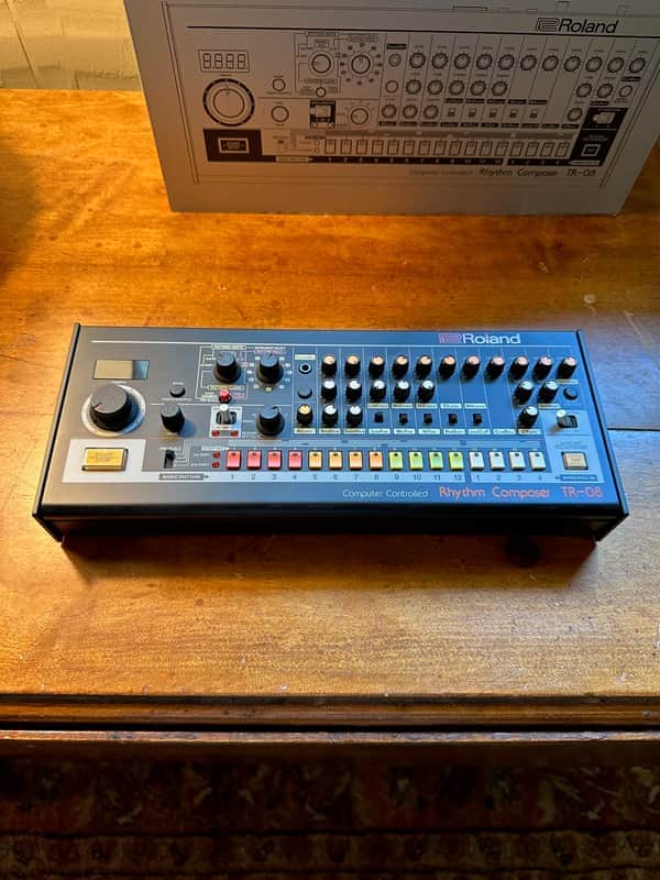 Roland Boutique Series TR-08 Analog Modeling Drum Machine 2017 - Present - Black image 1