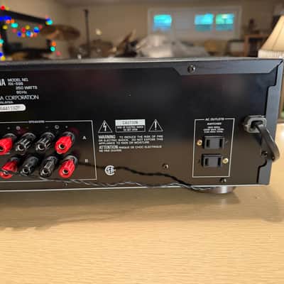 Yamaha RX-596 Natural Sound Stereo Receiver Bundle With Remote FRESH SERVICE🎶🔥 image 11