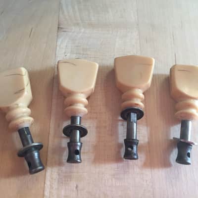Vintage 1940s Kluson Ukulele Tuners / Friction Pegs - Martin Style 2 image 1