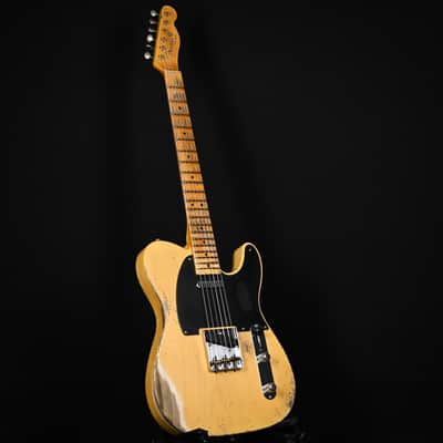 Fender Custom Shop '52 Telecaster Heavy Relic- Aged Nocaster Blonde 2026 (R151001) image 13
