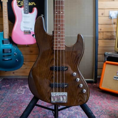 Fender JBR-800 Jazz Bass in See-Through Black - approx '88 - (Pre-Owned) image 1