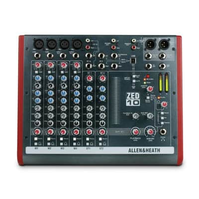 Allen & Heath ZED-10 10-Channel Mixer image 1