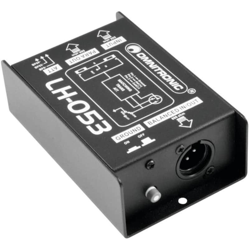 OMNITRONIC LH-053 DI-Box, passiv image 1