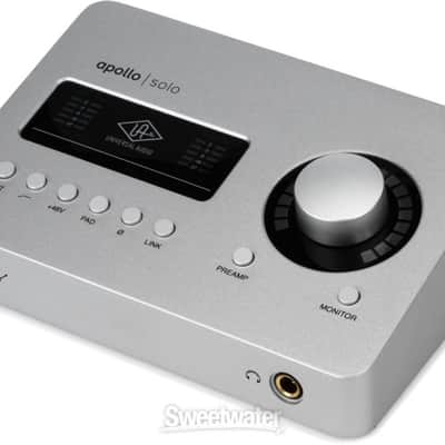 Universal Audio Apollo Solo Heritage Edition Thunderbolt 3 Audio Interface with UAD DSP (ApolloSTBHEd4) image 2