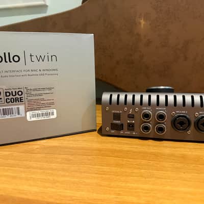 Universal Audio Apollo Twin DUO MKII Thunderbolt Audio Interface 2019 - Present - Dark Grey image 3