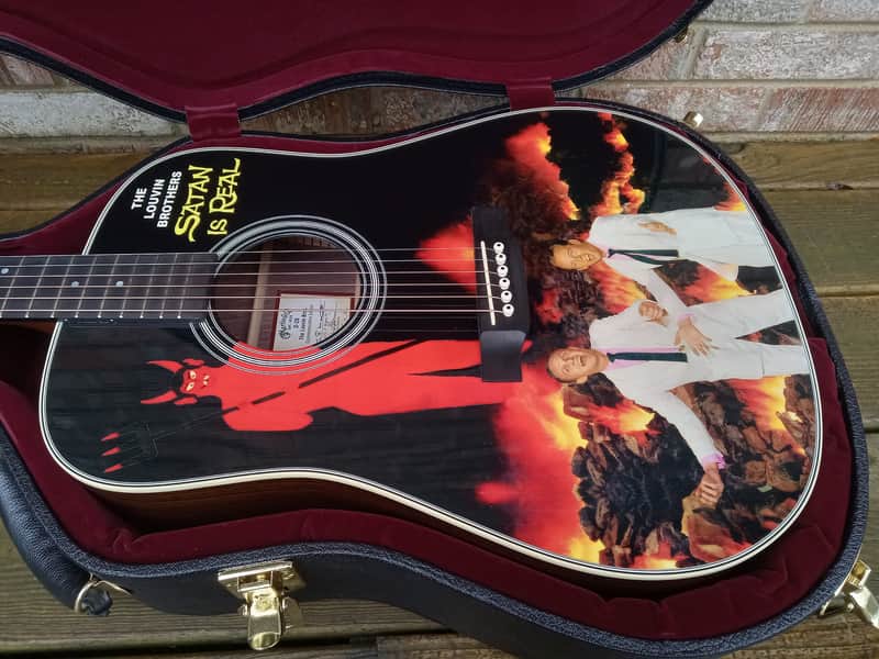 2014 Martin Louvin Brothers "Satan is Real" D-28 Acoustic Guitar w/ Case! #5 of 50, Signed! image 1