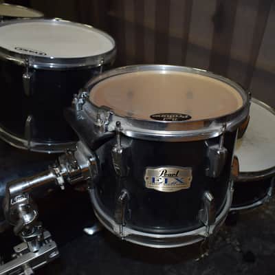 Pearl ELX Export Series 6-Piece Drum Set w/ Hardware & Cymbals - Black Sparkle image 2