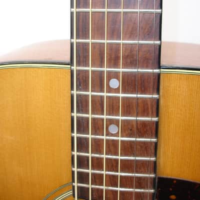 Vintage Washburn D15 Acoustic Guitar, Natural image 9