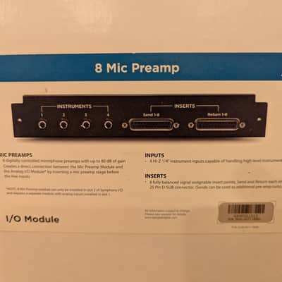 Apogee 8 Mic Preamp - Symphony I/O Module 2010s image 3