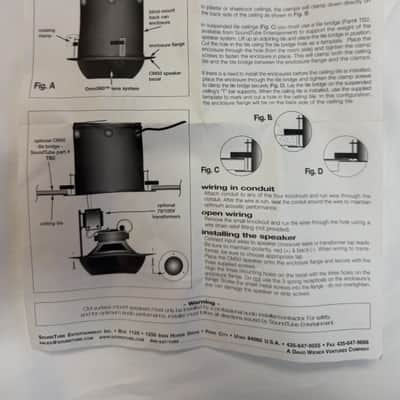 SoundTube CM-50 Commercial Ceiling Speaker – NOS image 3