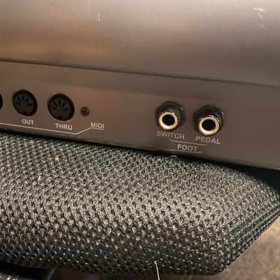 E-MU Systems PK6 KEYBOARD SYNTH 2003 - Silver And Blue image 10