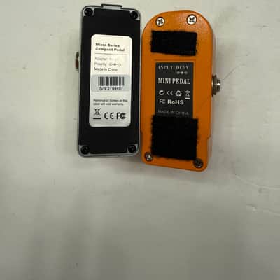 Azor Compressor + Mooer Envelope Filter Wah Mini Guitar Effect Pedal Lot Of 2 image 6