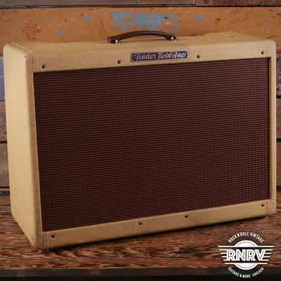 1960 Fender Twin 5F8-A Narrow Panel Tweed image 1