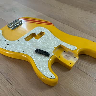 Fender (MJT) Precision Bass Body (2025) - Vintage Aged Competition Orange image 3