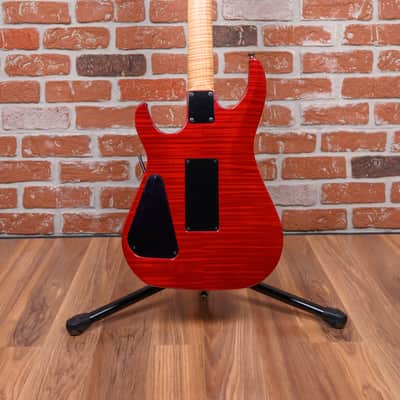 Hamer Californian Custom Flame Maple Top/Back/Neck Transparent Cherry 1988 w/OHSC image 7