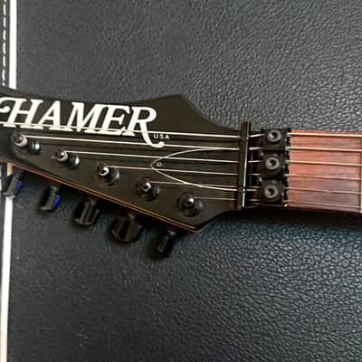 HAMER USA Diablo Left Handed in Transparent Cherry Red 1993 image 19