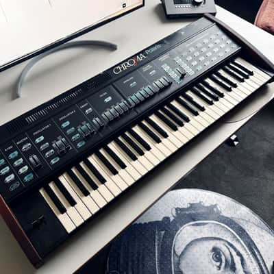 Fender Rhodes Chroma Polaris6 Polyphonic Analog Synthesizer 1984 - Black