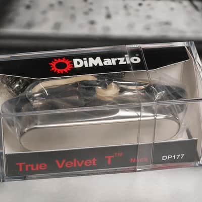 DiMarzio DP177C True Velvet T Telecaster Neck Rhythm Pickup / Tele Chrome Cover image 1