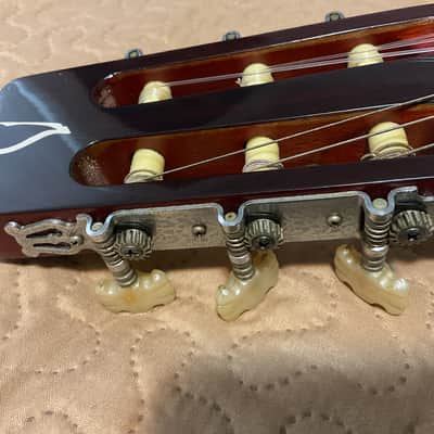 Chet Atkins signed Vantage VTC-40 1996 - Honey Gold/Red “A piece of history” image 13