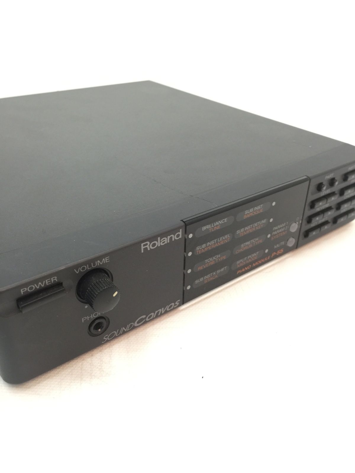 Roland SOUND Canvas P-55 ピアノ 音源モジュール Roland P-55 Sound Canvas Piano Module | Reverb