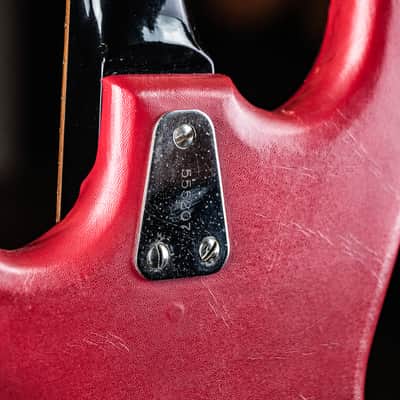 1963 Hagström Kent PB-24-G red image 10