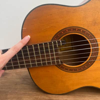 Rare Aria Acoustic Guitar, Made in Japan, 1968-1974 Matsuoka-built image 8