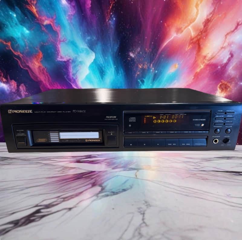 Pioneer PD-M602 6-Disc CD Changer Player Serviced W/ Cartridge New Belts Beauty!