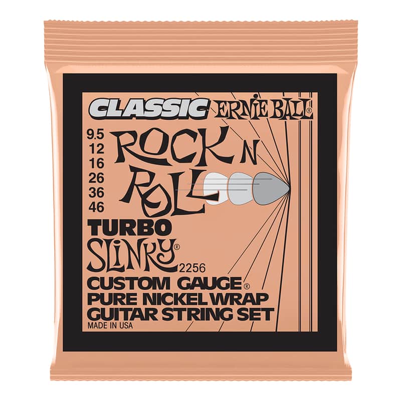 Electric Guitar Strings 9.5-46 Classic Rock N Roll Slinky Pure Nickel 100% Genuine image 1