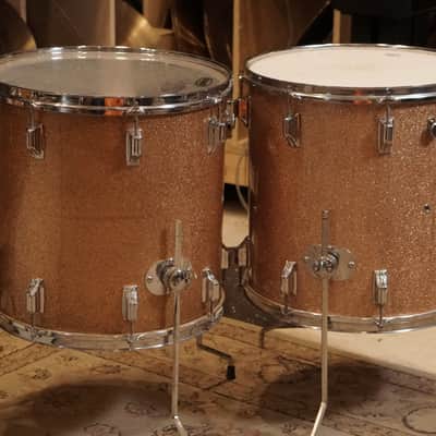 Immagine Rogers 13/16/16/22/5x14" PowerTone Drum Set - 1960s Champagne Sparkle - 15