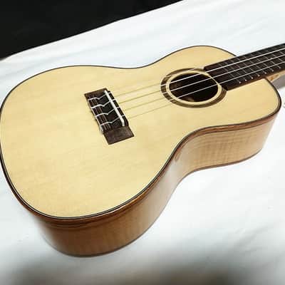 KALA Solid Spruce Top Flame Maple Concert UKULELE new UKE - KA-FMCG image 3