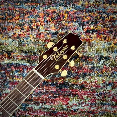 Takamine Legacy Series EF508KC Acoustic/Electric Guitar, Hawaiian Koa top, back, and sides, case image 7