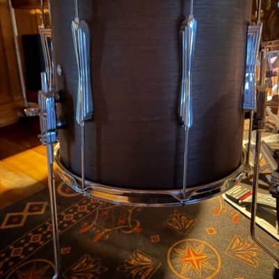 British Drum Company Lounge Series 12/16/22" 3pc Mahogany / Birch Shell Pack - Kensington Crown image 2