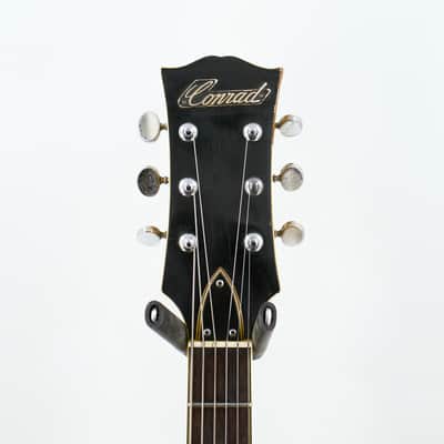 Used Conrad 40080 Vintage Burst Hollow Body Electric Guitar image 3