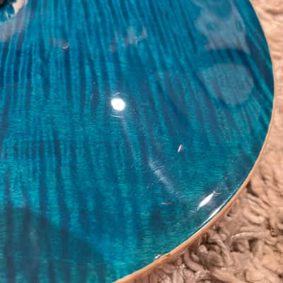PRS 513 - Solid Brazilian Rosewood Neck - 2006 Blue Matteo image 18