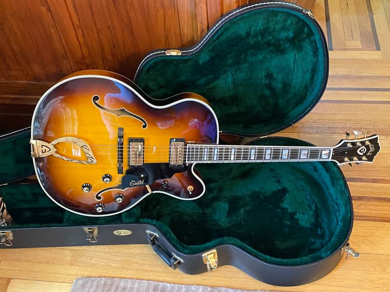 vintage 2003 Guild x500 archtop jazz guitar w/ original case - STUNNING!!! image 1