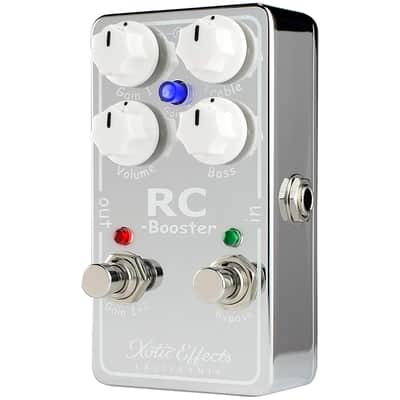 Mint Xotic RC Booster V2 Version 2 Guitar Effect Stompbox Pedal True Bypass Switching image 6