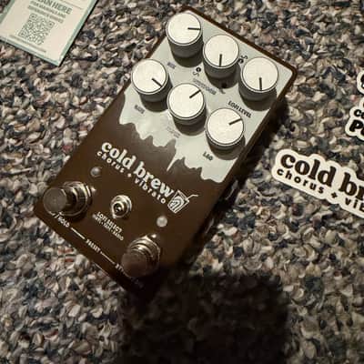 Coffee Shop Pedals Cold Brew Chorus + Vibrato Pedal image 4