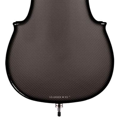 Glasser Carbon Composite Acoustic Electric 5-String Cello Outfit 4/4 size 2020s Pink/Champagne image 3