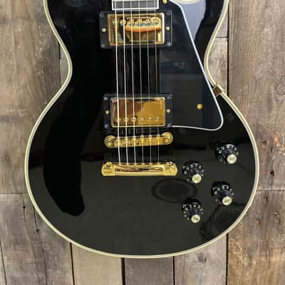 1968 Les Paul Custom Reissue Gloss Ebony Gibson image 2