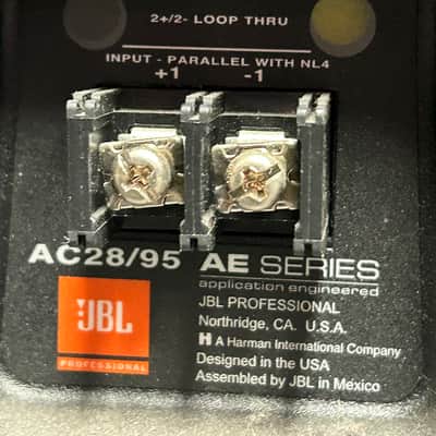 JBL AC28/95 Compact 2-Wal Professional Installation Speakers Pair Black – Made in Mexico image 10