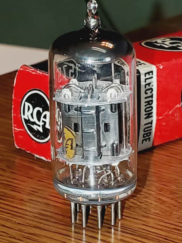 RCA 5751 Black Plate/Low Noise Bars MaxiPreAmp2/TV-7 tested (1) tube lot image 1