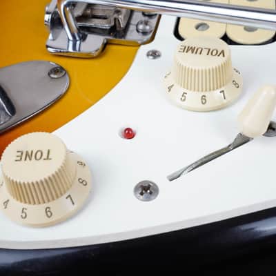 Fender ST-Champ Mini Stratocaster with Built In Speaker MIJ 1994 Sunburst Made in Japan w/ Bag image 5